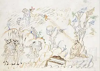 11th Cent Anglo Saxon Illuminated Manuscript.