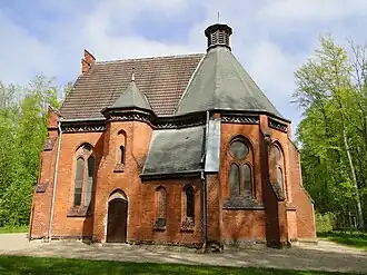 Forest chapel in Heiligendamm, Bad Doberan, Mecklenburg-Vorpommern, Germany