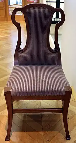 Chair by Henry van de Velde (1896)