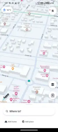 The current HERE WeGo app