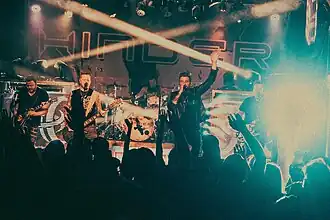 Hinder performing in 2024