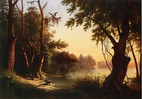 Crocodile Lake, Louisiana (1861)