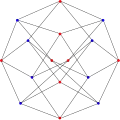 The chromatic number of the Hoffman graph is&nbsp;2.