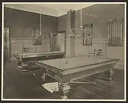 Billiard hall
