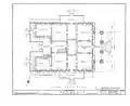 Floor Plan of the First Floor of Homewood Mansion