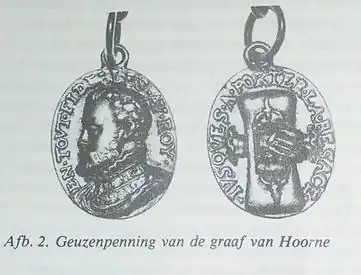 Both sides of a medal