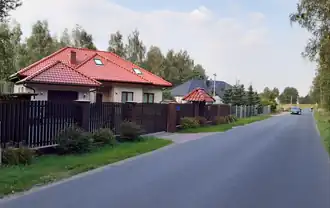 Modern suburban house in Poland