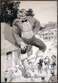 Illustration in St. Nicholas Illustrated magazine, January 1898.