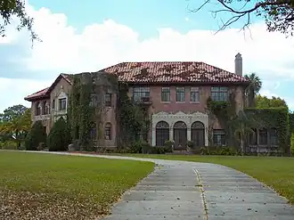 Howey Mansion, original home of the town's founder