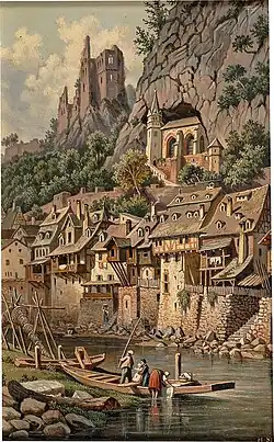 Rock Church and Castle Ruins in Idar-Oberstein