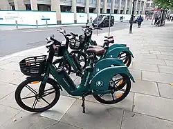 Human Forest e-bikes in London, 2021