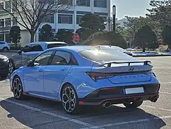 Facelift Avante N (rear)