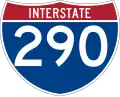 Interstate 290 marker