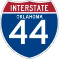 Interstate 44 marker