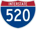 Interstate 520 marker