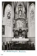 Interior of the chapel ca. 1908