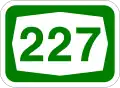 Route 227 shield}}