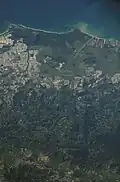 View of the Loíza River in Puerto Rico's northeastern plains from the International Space Station.