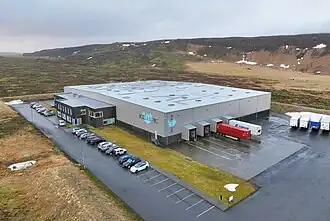 Icelandic Glacial bottled water factory
