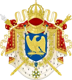 Arms of Dominion of the Emperors of the French, 1804–1814, 1815 and (with modifications), 1852–1870