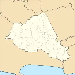 Administrative district map of Banyumas Regency