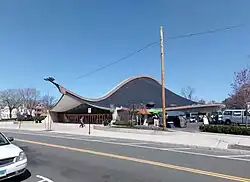 Eero Saarinen, 1953-58, David S. Ingalls Hockey Rink, Yale University, New Haven, CT
