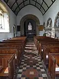 Interior of St Mary's Church, looking east