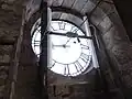 Inside the clock tower