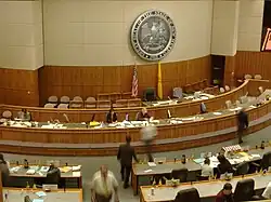 Interior of the Senate Chamber