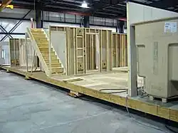 Walls attached to floor