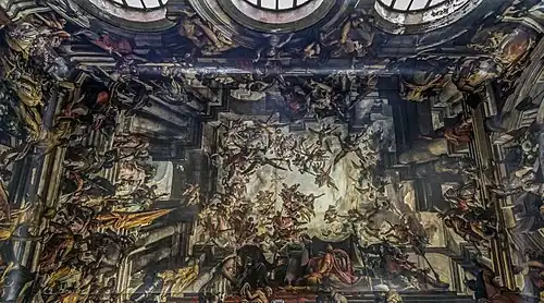 Ceiling at San Pantalon.