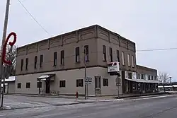 Intersection of US 24 and MO 151 in downtown Madison