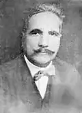 Philosopher, Persian and Urdu poet Sir Muhammad Iqbal studied philosophy at LMU Munich.