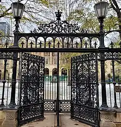 The Iron Gates of Osgoode Hall, Toronto