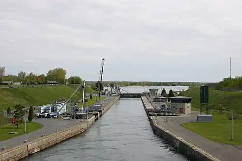 Iroquois Lock on the Saint Lawrence Seaway