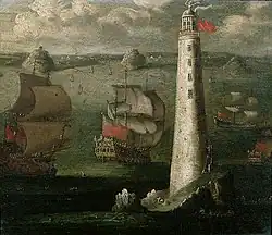 Painting of Eddystone Lighthous by Sailmaker