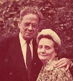 Isabel González with her husband Juan Francisco Torres. Isabel paved the way for Puerto Ricans to be given United States citizenship