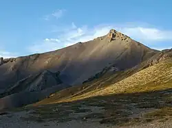 A picture of a mountain.