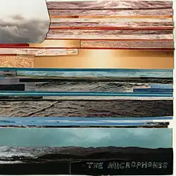 A collage of images resembling a sunset over water. The band's name is written in the bottom right.