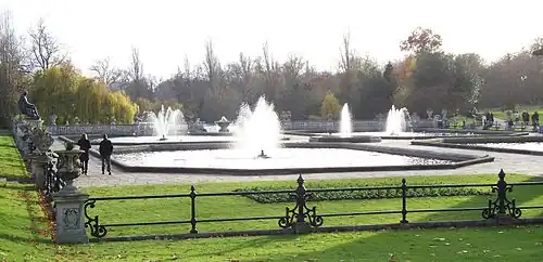 Fountains in the Italian Garden