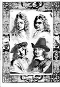 Jan Asselyn, Heyman Dullaart, Jan van Pée, Melch. de Hondekoeter