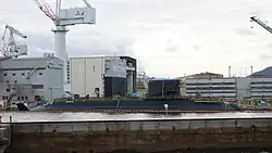 JS Seiryū at Kobe on 23 October 2016.