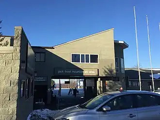Jack Frost Big Ski Resort's main lodge in January 2017