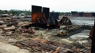 Jafrabad Chittagong ship breaking