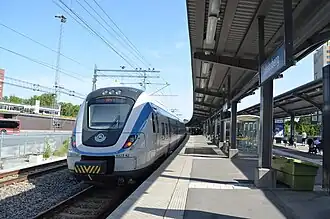 Jakobsberg station in June 2019