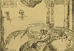 Lust (1888) etching, 9.8 × 13.7&nbsp;cm, Royal Library of Belgium, Brussels