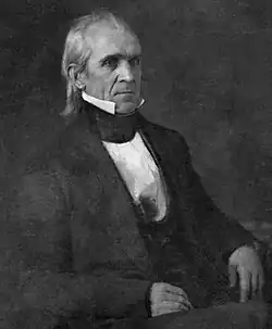 11th President of the United States James K. Polk (A.B. 1818)
