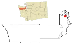 Location of Port Hadlock-Irondale, Washington