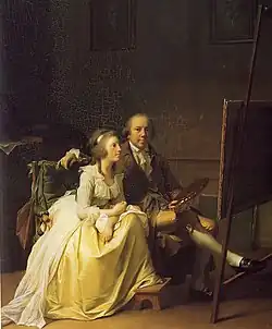 Juel:The Artist and his Wife Rosine, née Dørschel