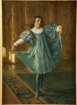 Painting by Jerry Barrett